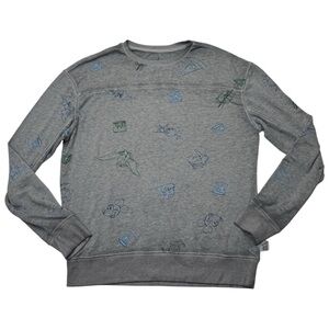 Disney Ink and Paint Gray Sweatshirt